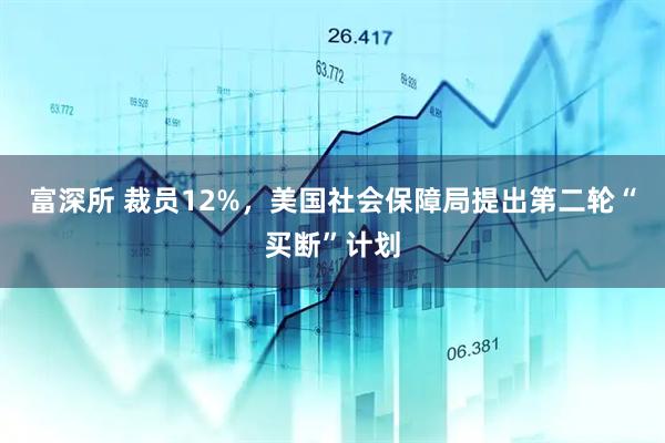 富深所 裁员12%，美国社会保障局提出第二轮“买断”计划